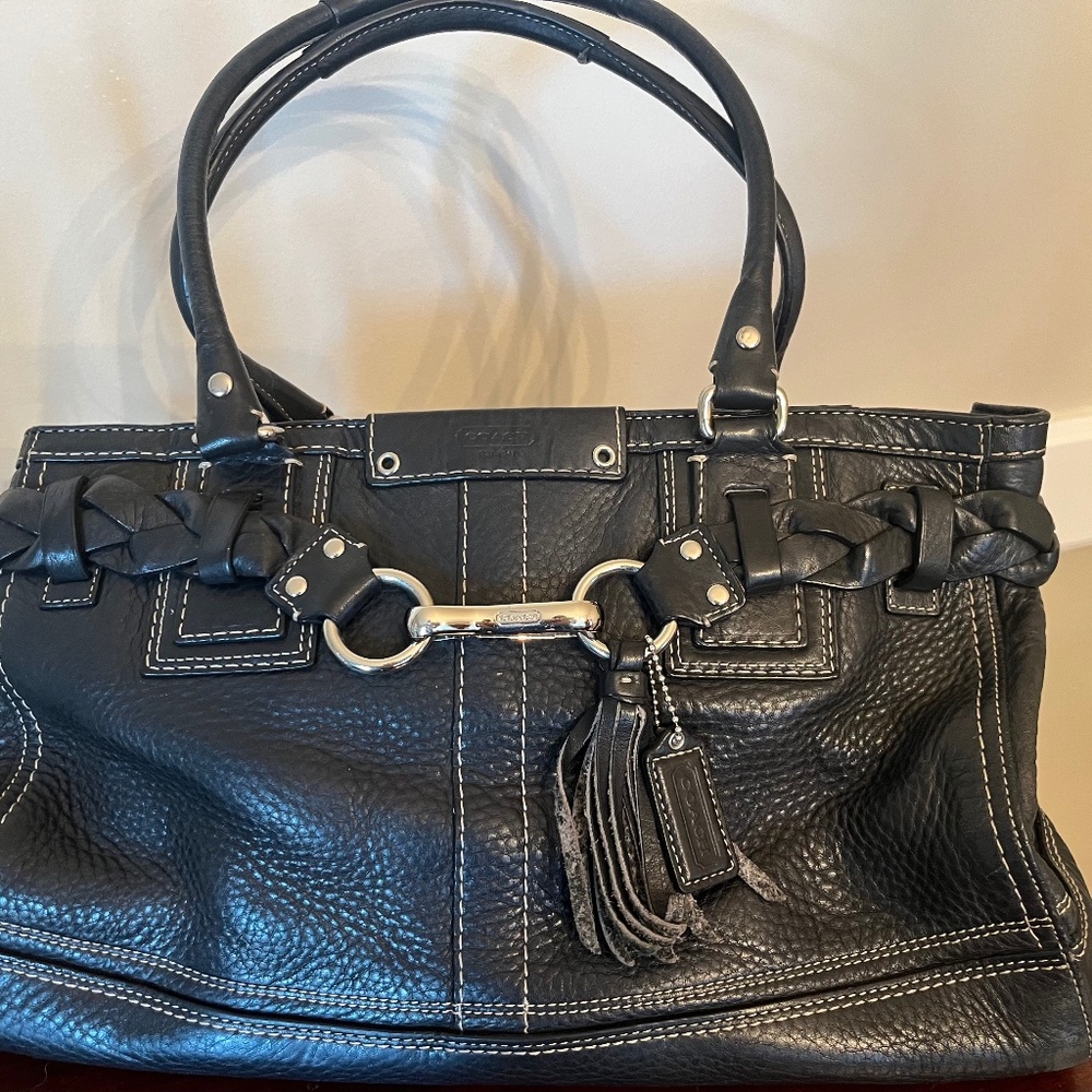 Coach Hampton Braided Bag